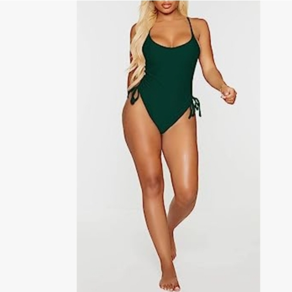 KRLAGAPAS Green ,Women's Sexy One Piece Bathing Suit. Size 2XL new without tag